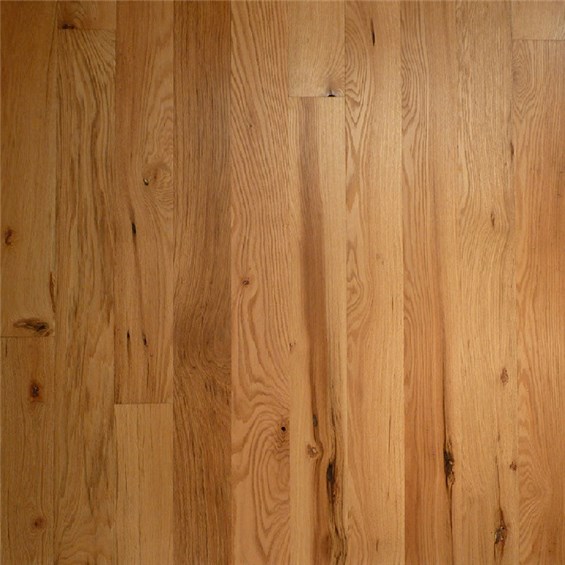 2 14 X 34 Red Oak Character Natural Prefinished Solid Wood Floors Priced Cheap At Reserve 