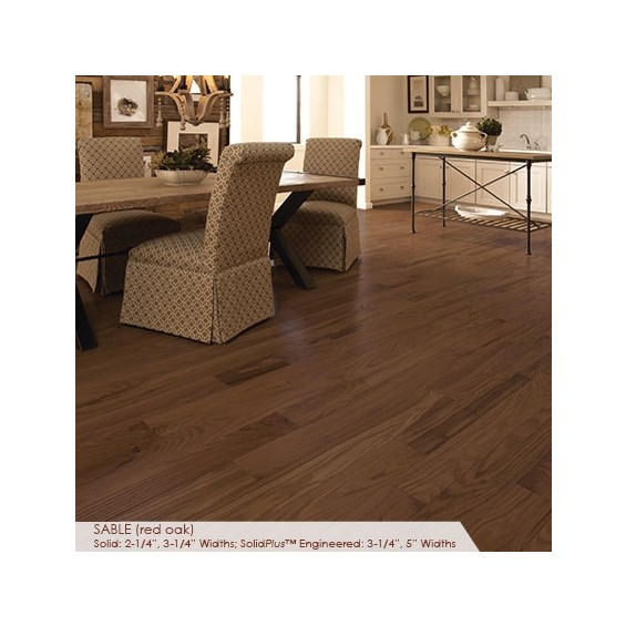 Somerset Classic Collection Strip 5&quot; Engineered Sable Hardwood Flooring