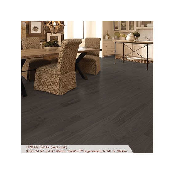 Somerset Classic Collection Strip 5&quot; Engineered Urban Gray Hardwood Flooring