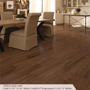 Somerset Classic Collection Strip 5&quot; Engineered Sable Hardwood Flooring